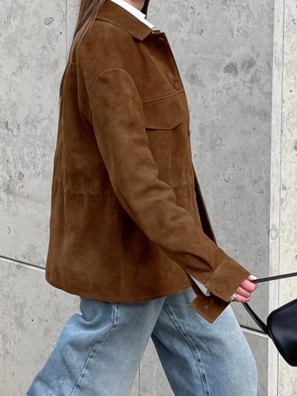 Vintage belted coat, versatile jacket - Picture 5 of 5